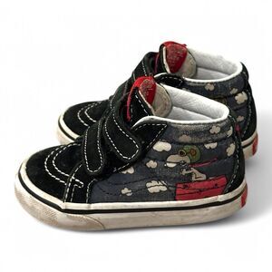 Vans x Peanuts Snoopy High Top Sneakers 5C